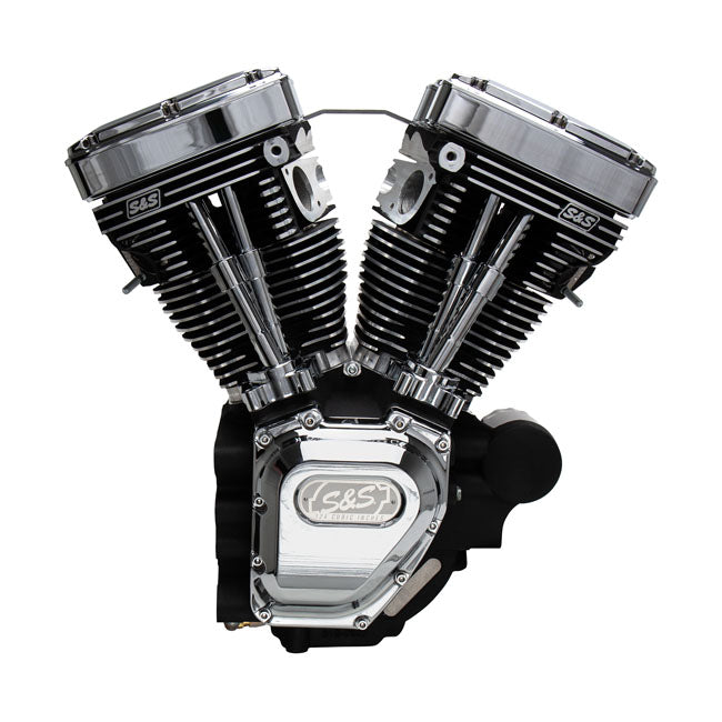 S&S, 4-1/8" bore 124" long block engine