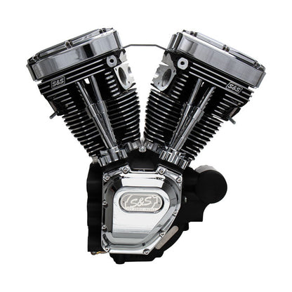 S&S, 4-1/8" bore 124" long block engine