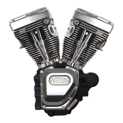 S&S, 4-1/8" bore 124" long block engine