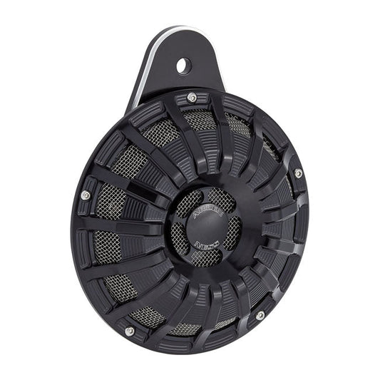 Arlen Ness, 15-spoke horn cover. All Black