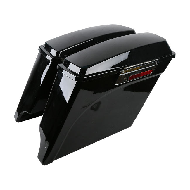 5" down extended saddlebag set
