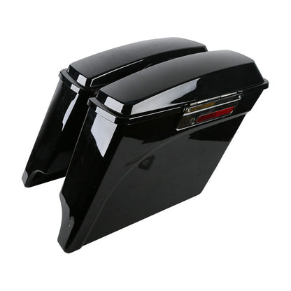 5" down extended saddlebag set