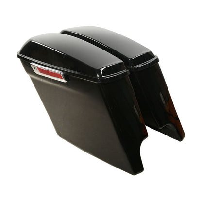 5" down extended saddlebag set