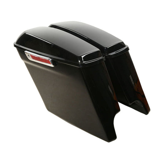 5" down extended saddlebag set