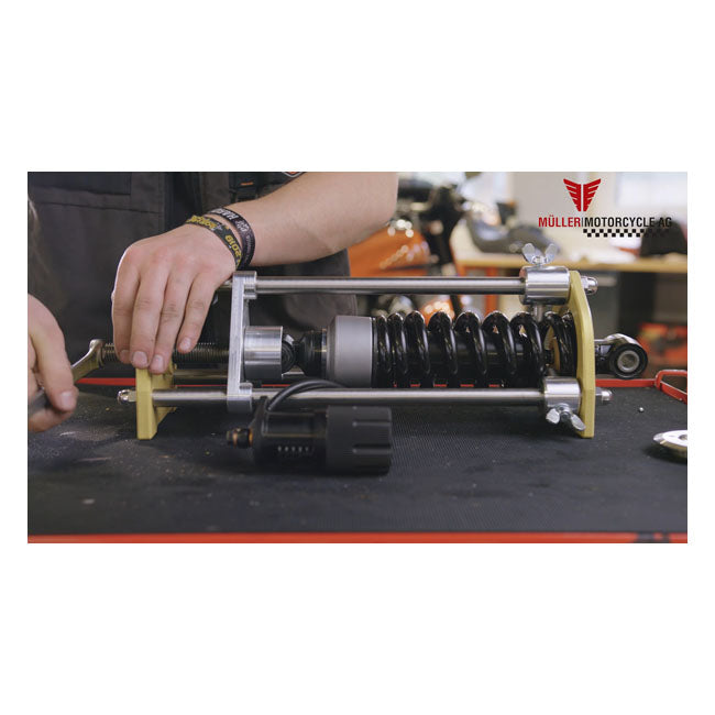 Müller, M8 shock spring compressor tool