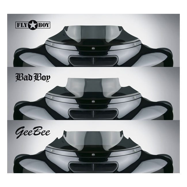 NC, Fly Boy™ 4" windscreen. Dark tint