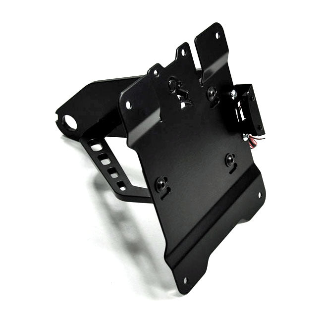 Zieger, side mount license plate bracket kit
