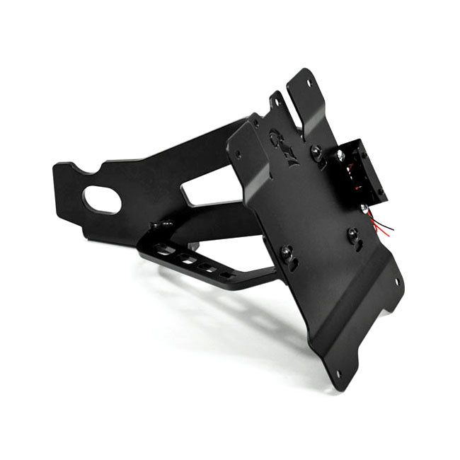 Zieger, side mount license plate bracket kit