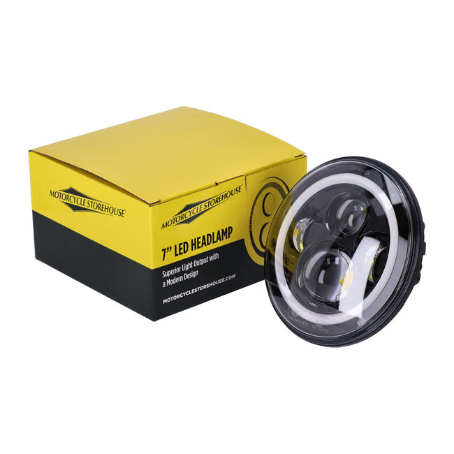 Bright, 7" LED headlamp
