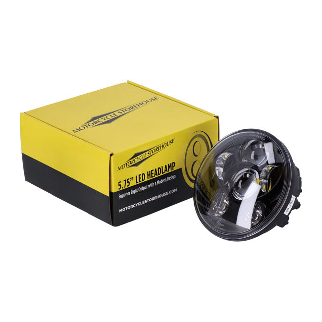 Bright, 5.3/4" LED headlamp unit