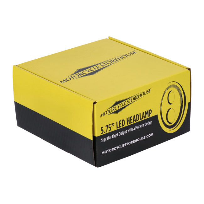 Bright, 5.3/4" LED headlamp unit