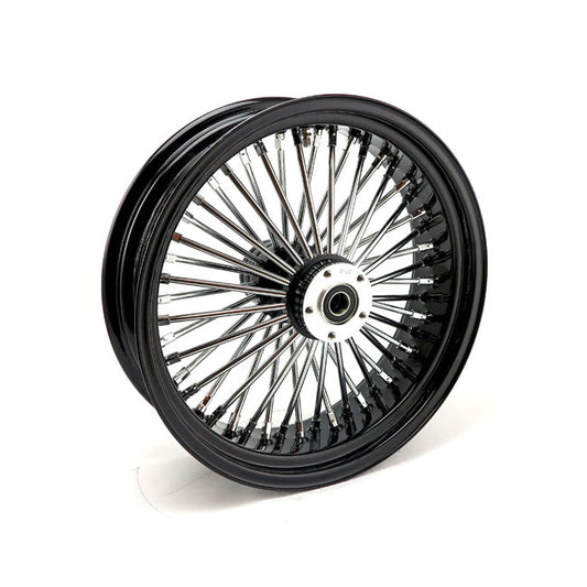 MCS radial 48 fat spoke rear wheel 5.50 x 18 black