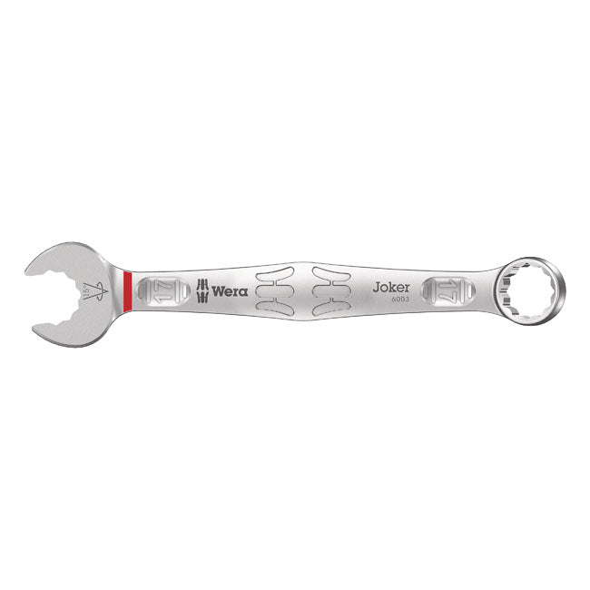 Wera wrenches open/box end 17mm Joker 6003 series metric