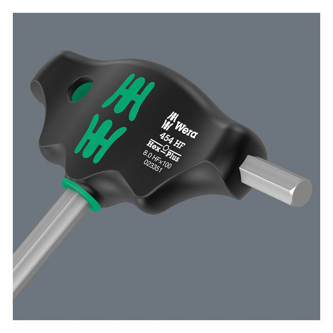 Wera HF T-handle hexdriver series 454 Size 8