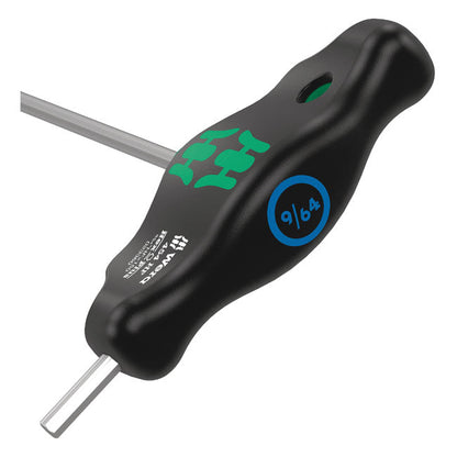 Wera HF T-handle hexdriver series 454 Size 9/64"