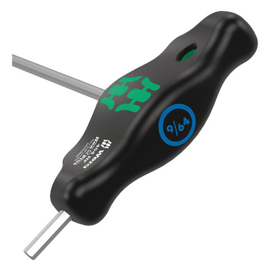 Wera HF T-handle hexdriver series 454 Size 9/64"