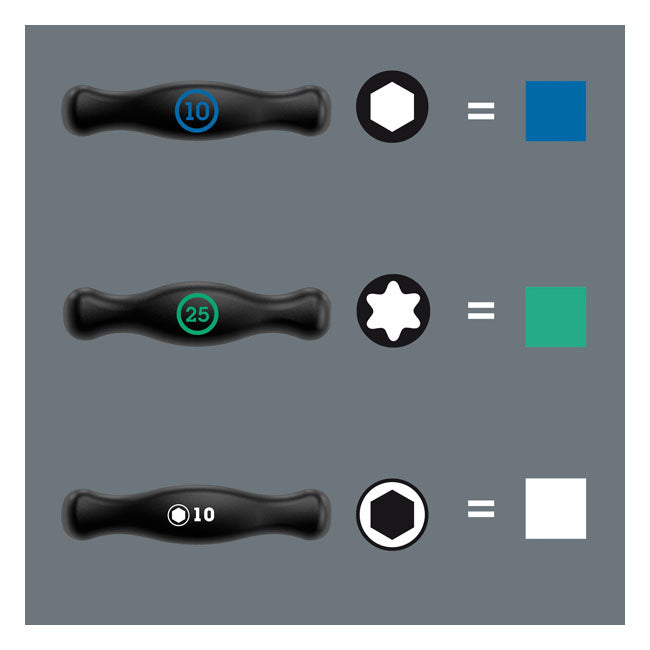 Wera HF T-handle TX45 Torx® driver series 467