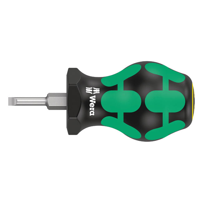 Wera Stubby carburetor screwdriver Slotted screws Series 335