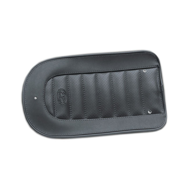 Mustang, rear fender bib Plain with braided edges