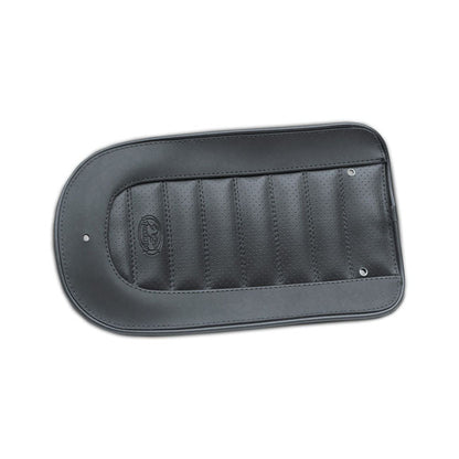 Mustang, rear fender bib Plain with braided edges