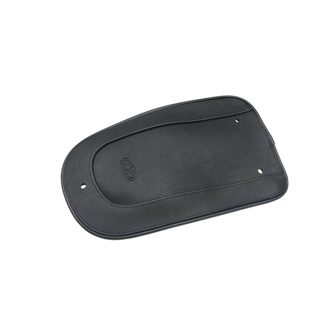 Mustang, rear fender bib Plain with braided edges