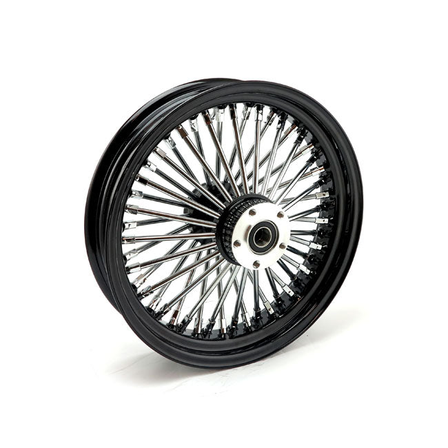 MCS radial 48 fat spoke rear wheel 3.50 x 16 black