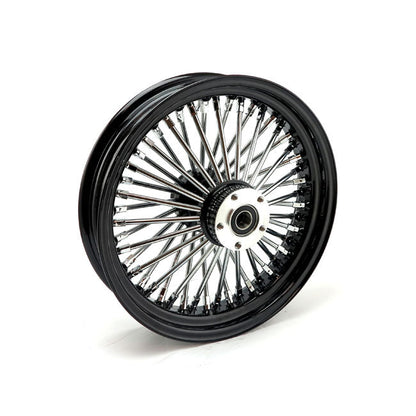 MCS radial 48 fat spoke rear wheel 3.50 x 16 black