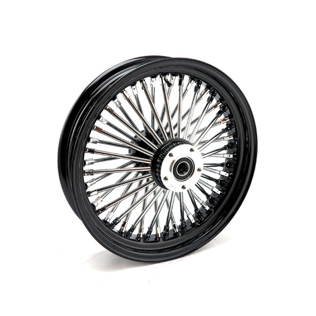 MCS radial 48 fat spoke rear wheel 3.50 x 16 black