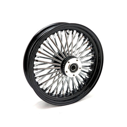 MCS radial 48 fat spoke rear wheel 3.50 x 16 black
