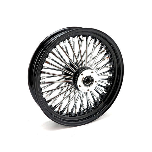 MCS radial 48 fat spoke rear wheel 3.50 x 16 black