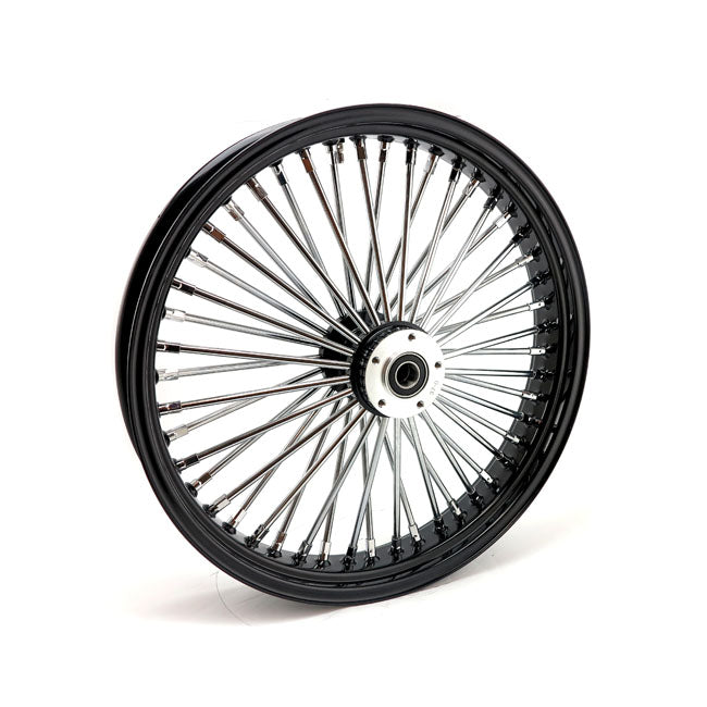 MCS radial 48 fat spoke front wheel 3.50 x 21 SF black