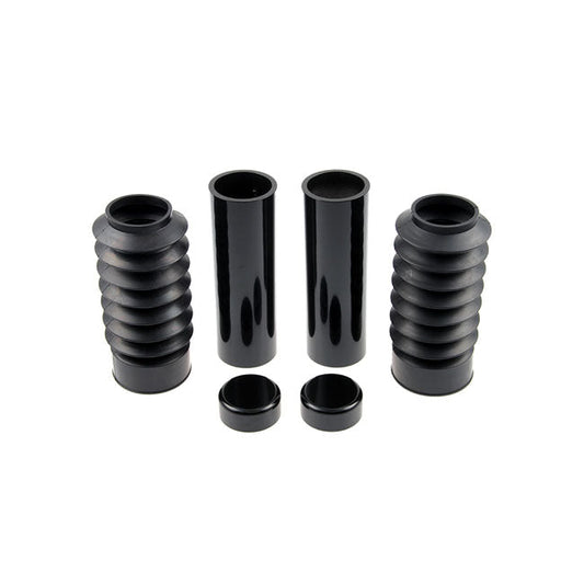 Cult-Werk, 6-piece fork tube cover kit. Gloss black