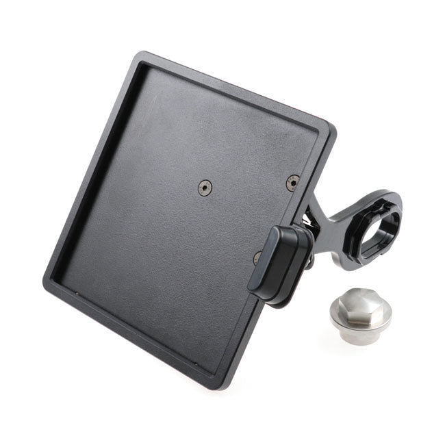 Cult-Werk, side mount license plate bracket, black Germany