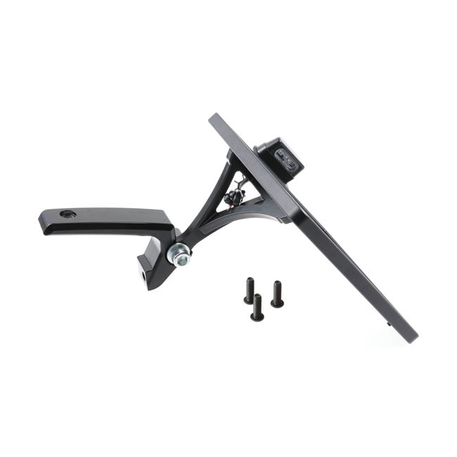 Cult-Werk, side mount license plate bracket, black Germany