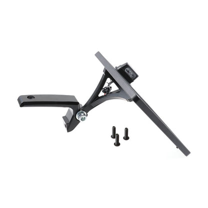 Cult-Werk, side mount license plate bracket, black Germany