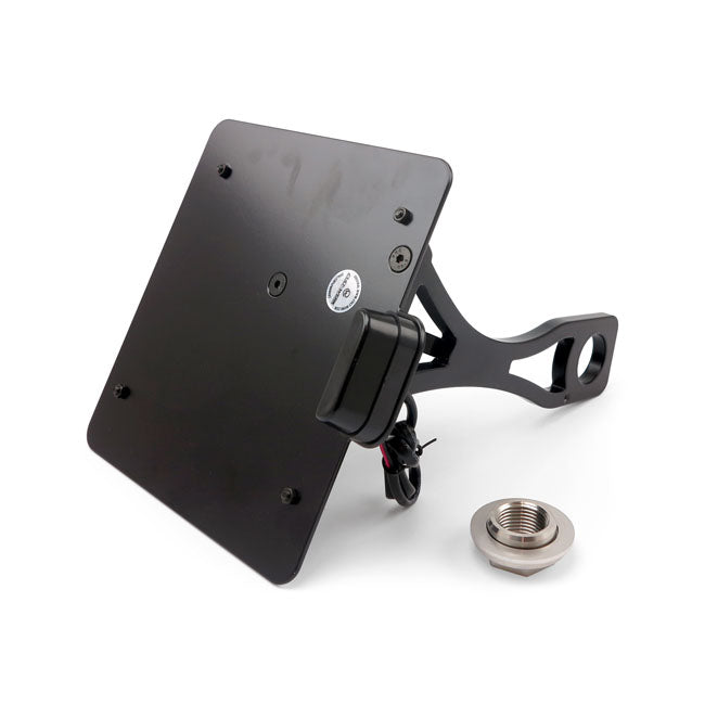 Cult-Werk, side mount license plate bracket Germany