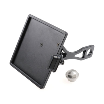 Cult-Werk, side mount license plate bracket, black Germany