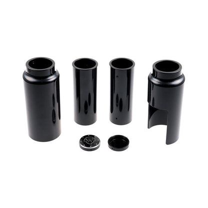 Cult-Werk, 6-piece fork tube cover kit Gloss black Logo