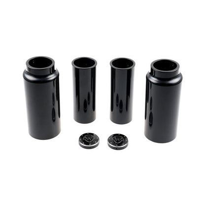 Cult-Werk, 6-piece fork tube cover kit Gloss black Logo