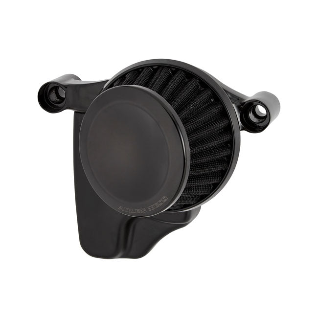 Arlen Ness, Sportster Mini 22° air cleaner kit. All black