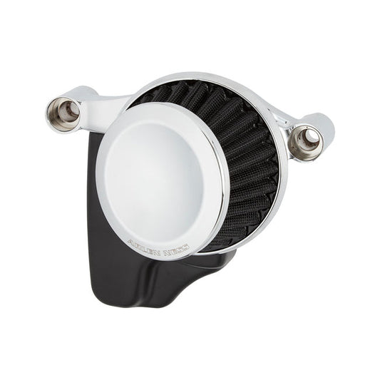 Arlen Ness, Sportster Mini 22° air cleaner kit. Chrome