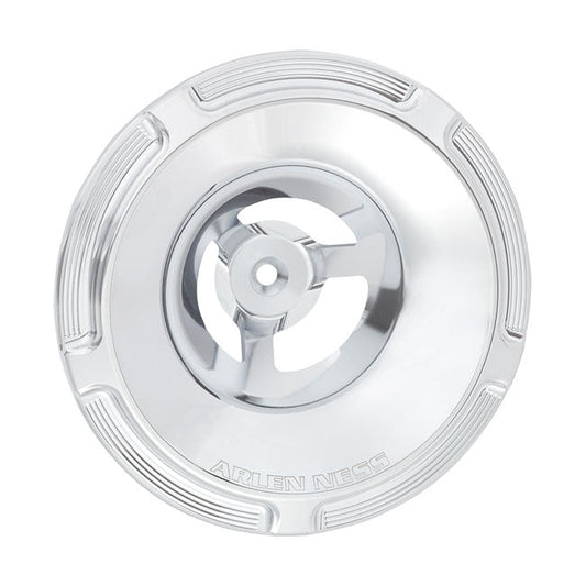 Arlen Ness, Beveled Velocity 65°/90° air cleaner cover. Chr