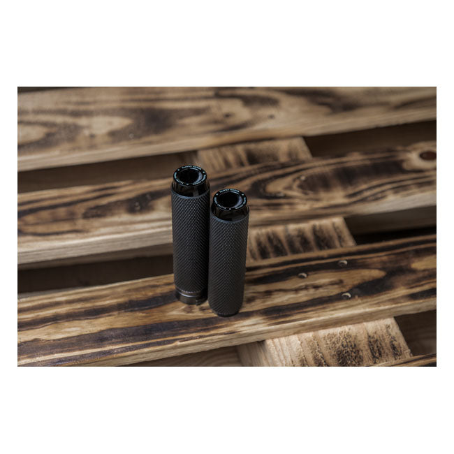 Rough Crafts, knurled rubber handlebar grips