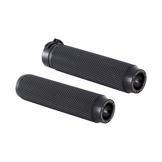 Rough Crafts, knurled rubber handlebar grips