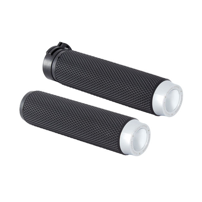 Rough Crafts, knurled rubber handlebar grips