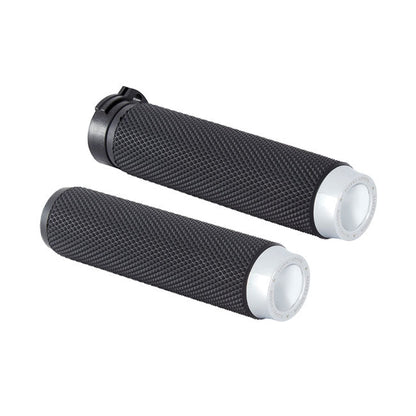 Rough Crafts, knurled rubber handlebar grips