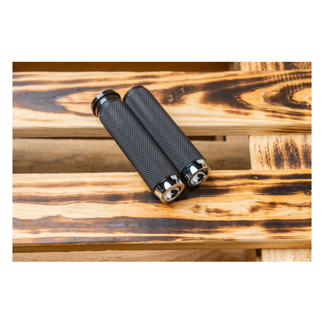 Rough Crafts, knurled rubber handlebar grips