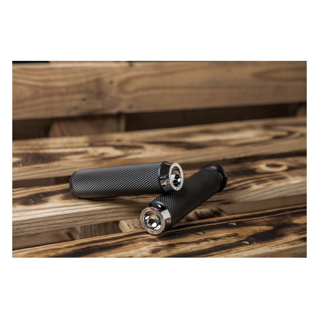 Rough Crafts, knurled rubber handlebar grips