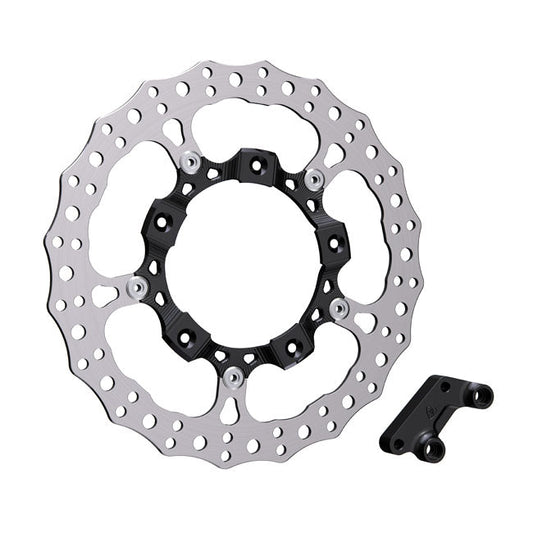 Arlen Ness, 14" billet big brake full-floating brake disc LH