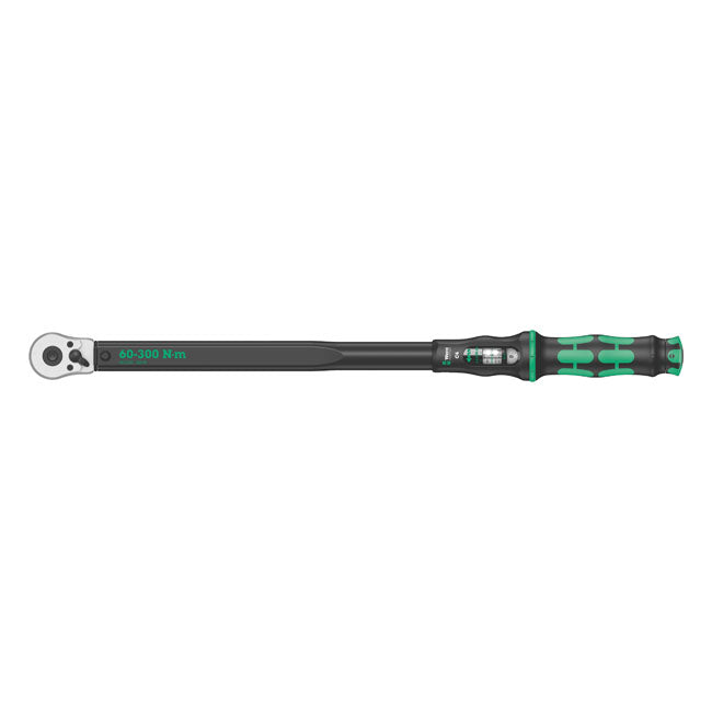 Wera 1/2" drive torque wrench 60-300 Nm with ratchet